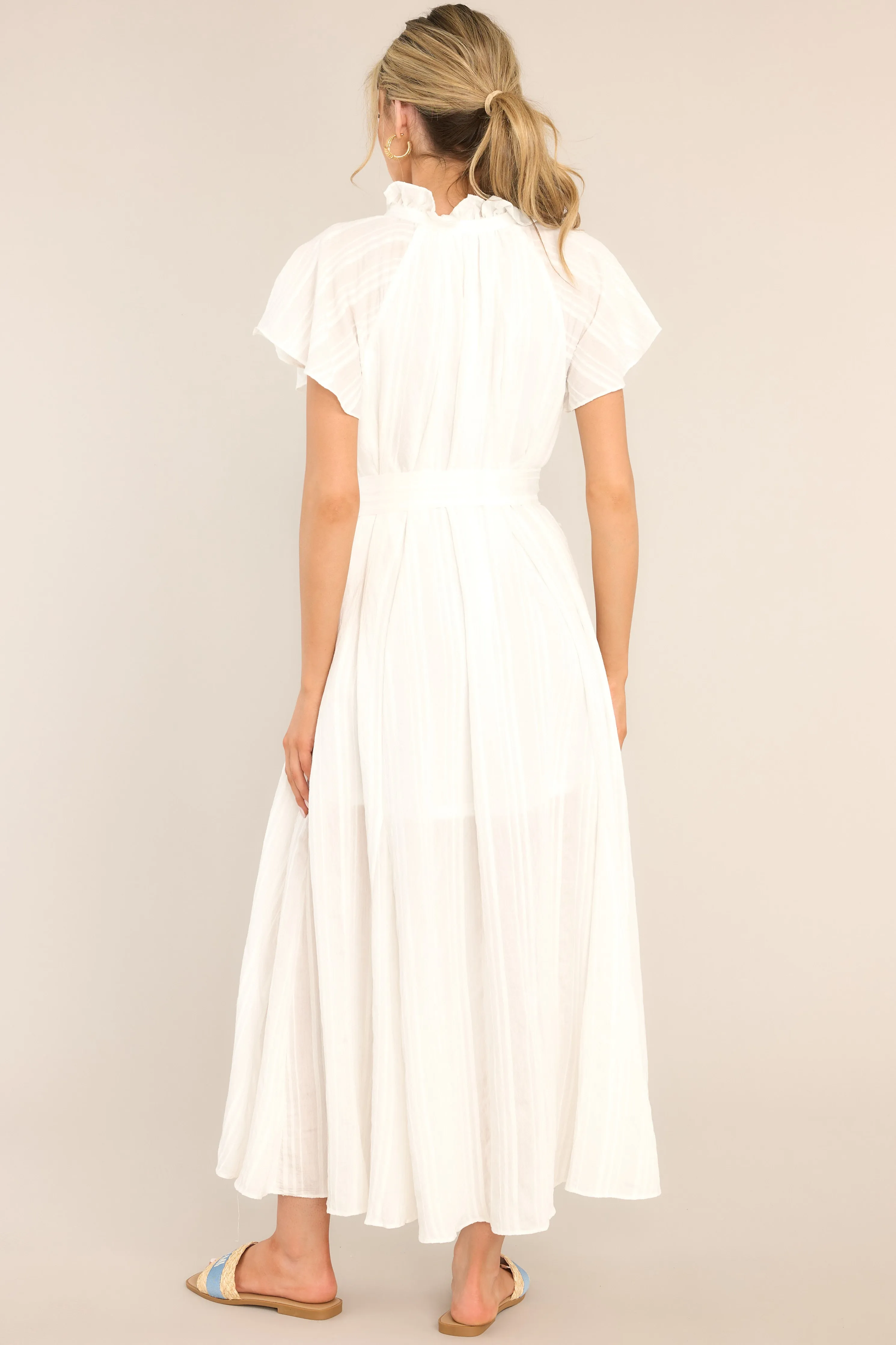 The Bigger Picture Ivory Maxi Dress