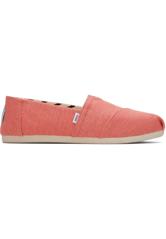 Toms Women Alpargata Orange Peach Heritage