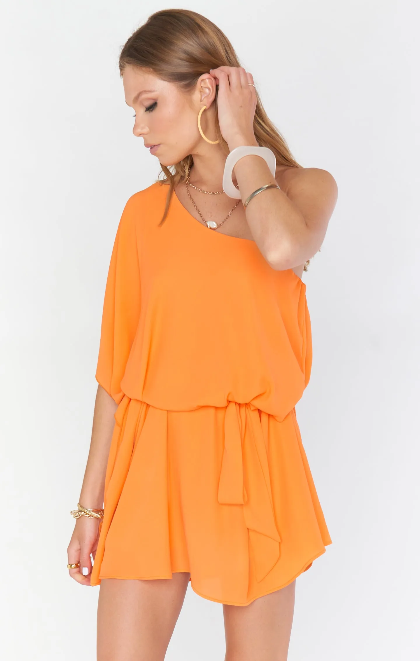 Trish Dress ~ Orange Sunrise