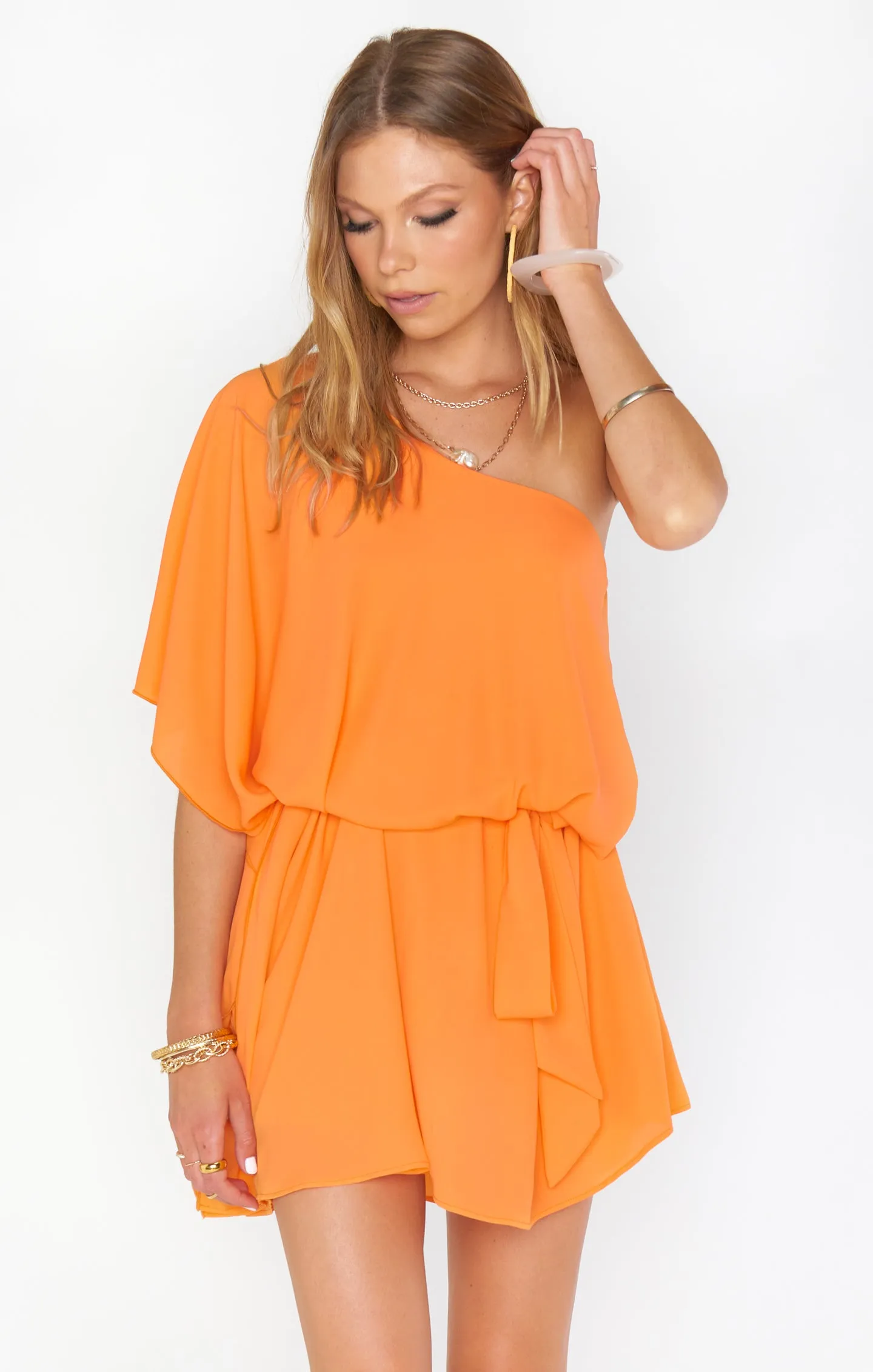 Trish Dress ~ Orange Sunrise