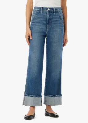 Trixie First Bite Wide Leg Cuff Jeans