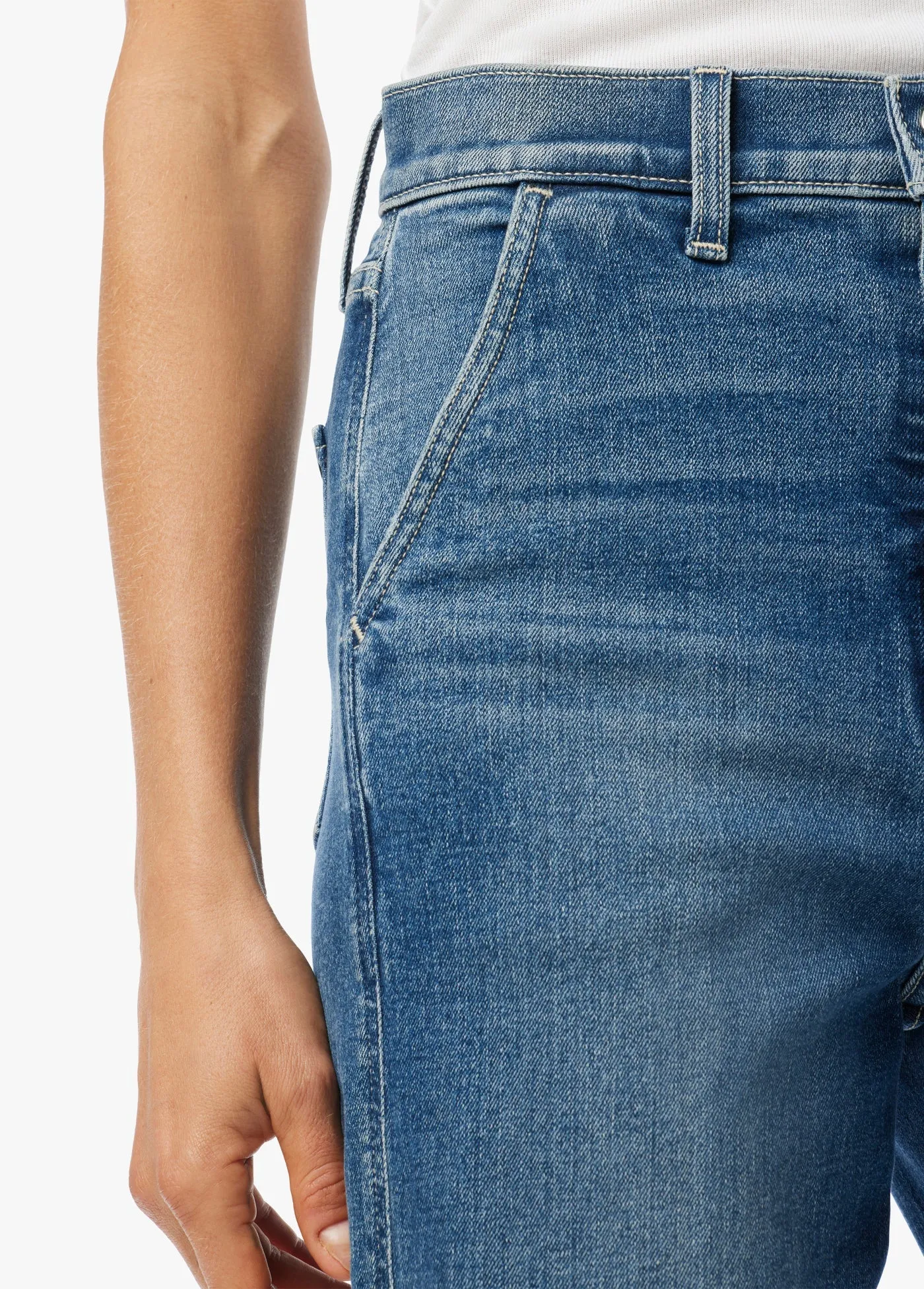 Trixie First Bite Wide Leg Cuff Jeans