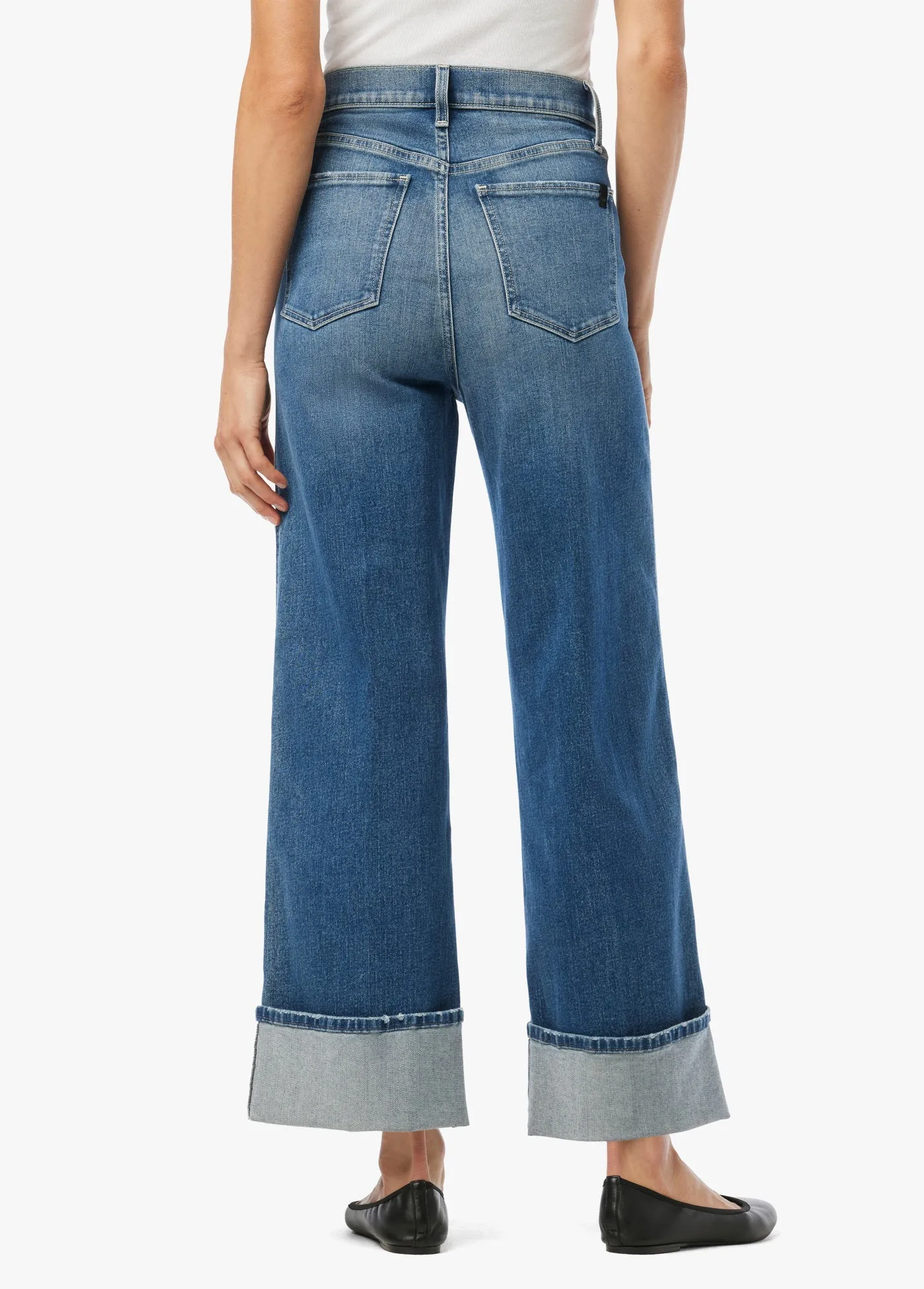Trixie First Bite Wide Leg Cuff Jeans