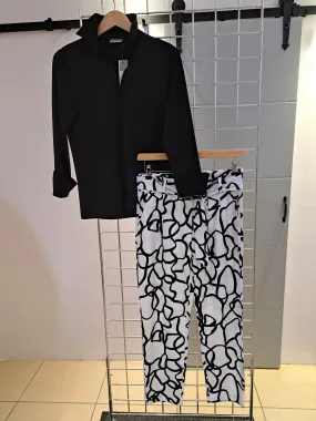 Uchuu Black and White trousers