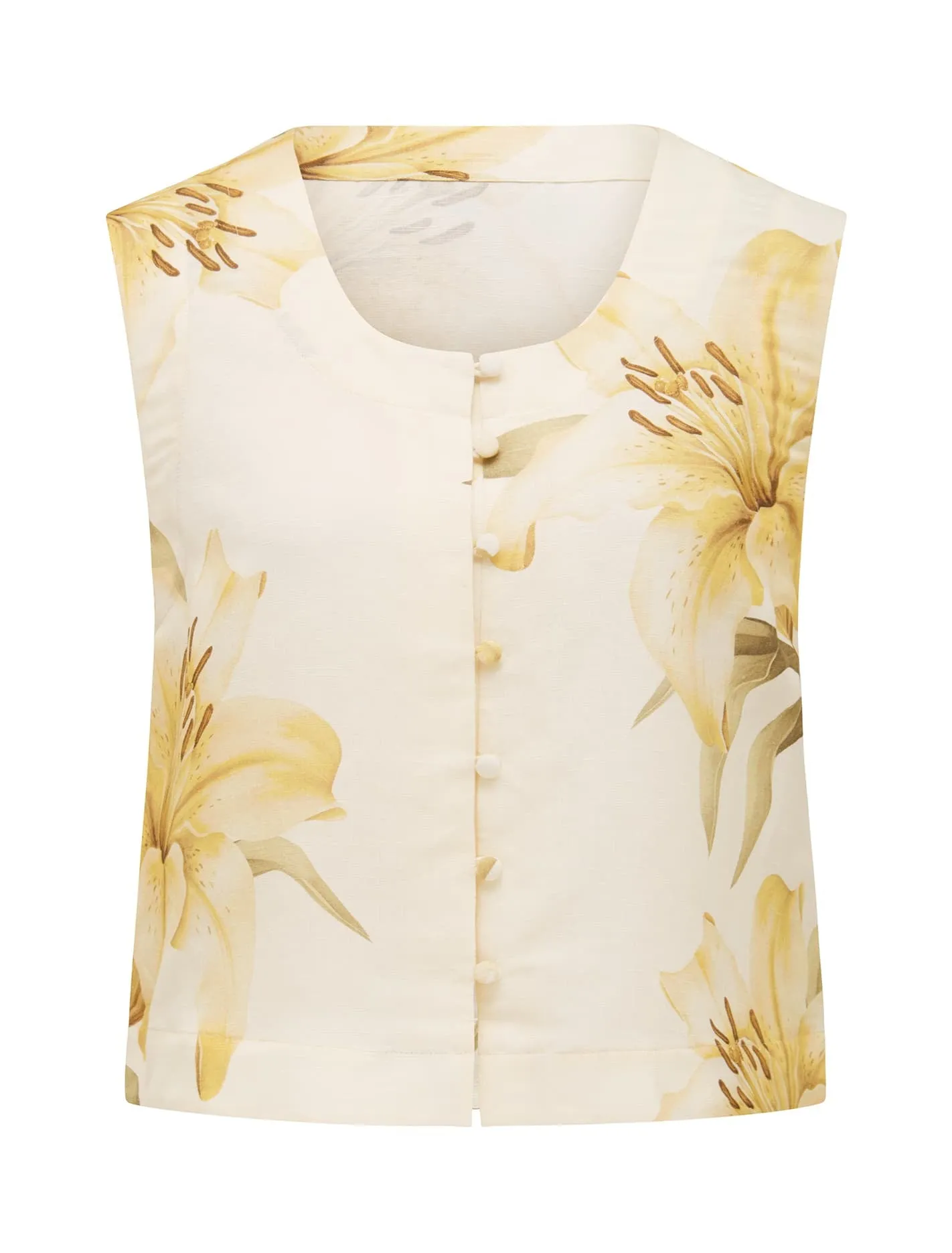 Willow Linen Vest