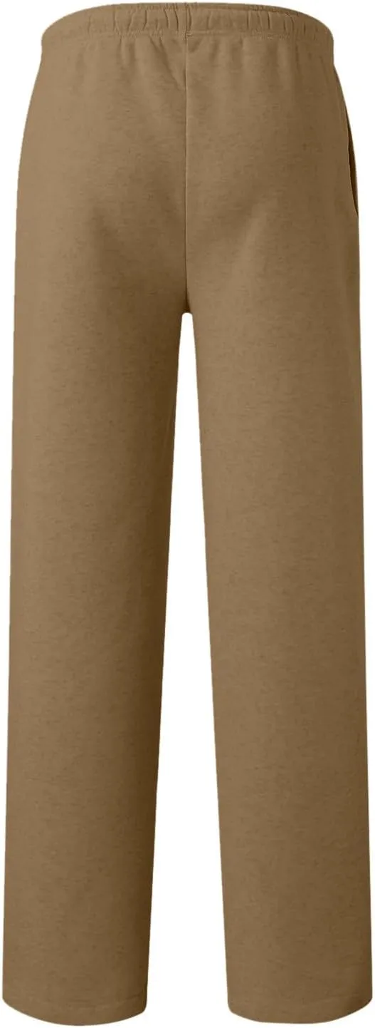 Women Cotton Linen Summer Floral Pant Trousers Elastic Waist Baggy Stretchy Slim Fit Trousers Trendy